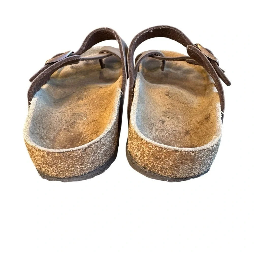 Birkenstock EU 34 US 3 Kids Youth Mayari Birko-Flor Sandals Mocha Brown C10